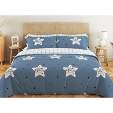 Комплект постільної білизни ТЕП "Soft dreams" Twinkle Stars, 70x70 сімейний