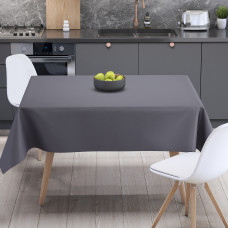 Скатертина "Aquastop" 120*150 см водовідштовхуюча Dark Gray