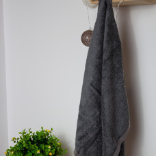 Рушник "Aurora" 70*140 см (450 г/м2) dark grey