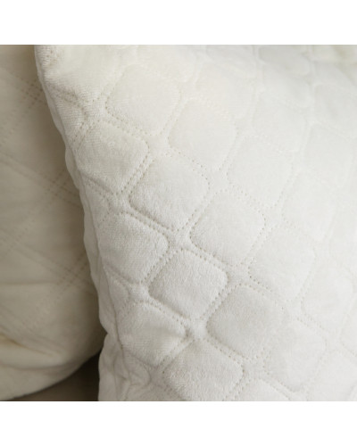 Подушка декоративна "VELOUR" 50*70 см молочний