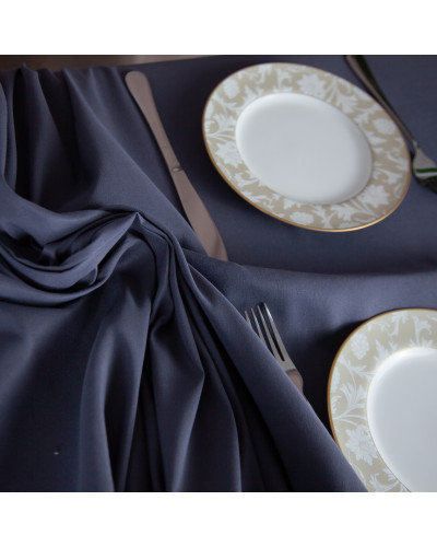 Скатертина "Aquastop" 140*180 см водовідштовхуюча Dark Gray