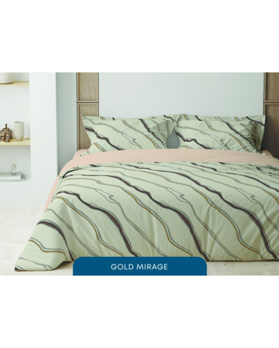 Комплект постільної білизни ТЕП "Happy Sleep" Gold Mirage євро
