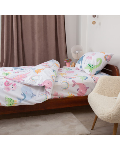 Комплект постільної білизни ТЕП "Soft dreams" Діно, 50x70 підлітковий