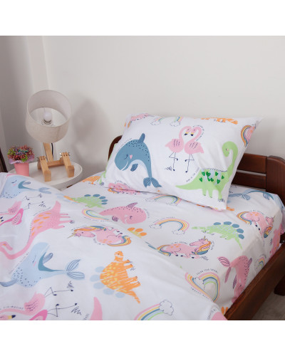 Комплект постільної білизни ТЕП "Soft dreams" Діно, 50x70 підлітковий