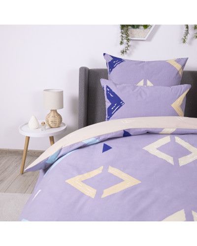 Комплект постільної білизни ТЕП "Soft dreams" Rhombus, 70x70 двоспальний