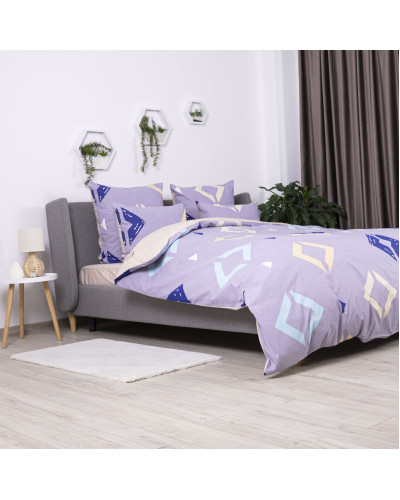 Комплект постільної білизни ТЕП "Soft dreams" Rhombus, 70x70 сімейний