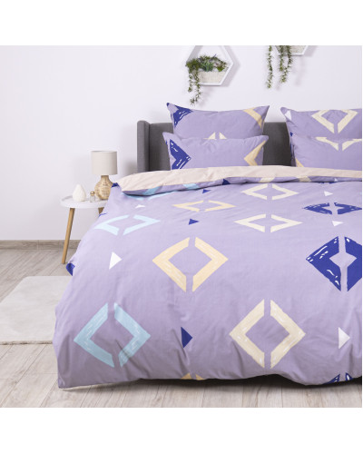 Комплект постільної білизни ТЕП "Soft dreams" Rhombus, 70x70 сімейний