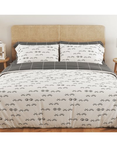 Комплект постільної білизни ТЕП "Soft dreams" White Look, 70x70 євро