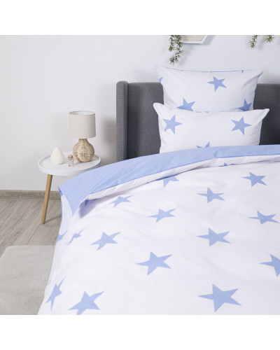 Комплект постільної білизни ТЕП "Soft dreams" Morning Star Blue, 70x70 полуторний