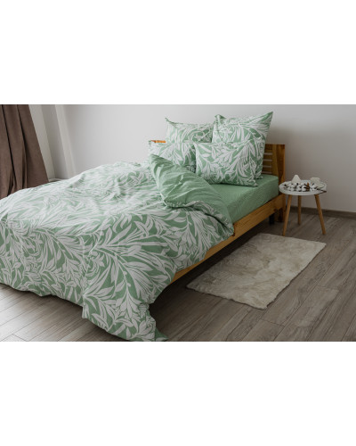 Комплект постільної білизни ТЕП "Soft dreams" Mint Fantasy, 70x70 євро