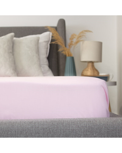 Простирадло "НАТХНЕННЯ" з резинкою 160x200 см Light Pink
