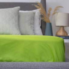 Простирадло "НАТХНЕННЯ" з резинкою 200x200 см Herbal Green