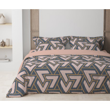 Комплект постільної білизни ТЕП "Happy Sleep" Abstract Triangles сімейний