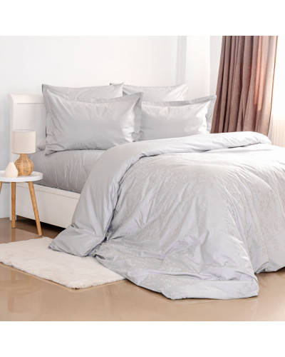 Комплект постільної білизни ТЕП "Grace Jacquard" Light Grey
