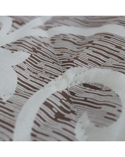 Покривало ТЕП "ELEGANT COTTON" 220*240 см 1 шт наволочка 50*70 см Beige and White