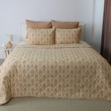 Покривало ТЕП "ELEGANT COTTON" 220*240 см 1 шт наволочка 50*70 см Beige Fantasy