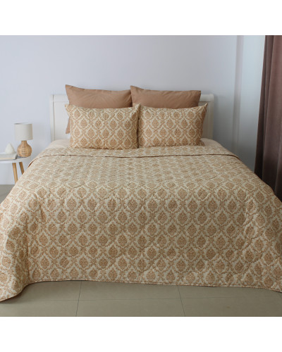 Покривало ТЕП "ELEGANT COTTON" 220*240 см 1 шт наволочка 50*70 см Beige Fantasy
