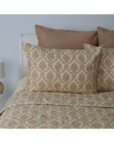 Покривало ТЕП "ELEGANT COTTON" 220*240 см 1 шт наволочка 50*70 см Beige Fantasy