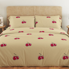Комплект постільної білизни ТЕП "Soft dreams" Coffee Cherry, 70х70 сімейний