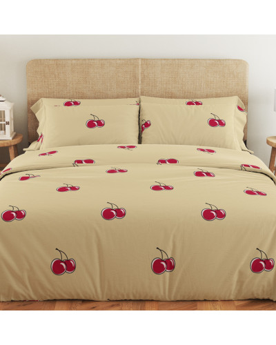 Комплект постільної білизни ТЕП "Soft dreams" Coffee Cherry, 70х70 сімейний