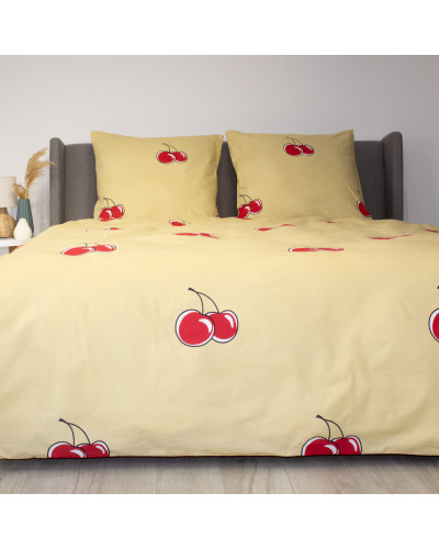 Комплект постільної білизни ТЕП "Soft dreams" Coffee Cherry, 70х70 сімейний