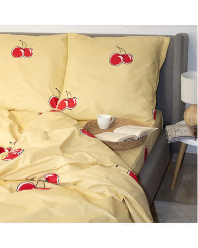 Комплект постільної білизни ТЕП "Soft dreams" Coffee Cherry, 70х70 сімейний
