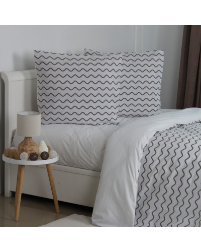 Комплект постільної білизни ТЕП "Happy Sleep" Grey Pearl, 50x70 сімейний