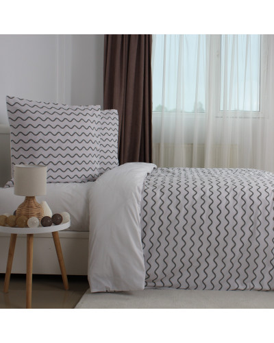 Комплект постільної білизни ТЕП "Happy Sleep" Grey Pearl, 50x70 сімейний