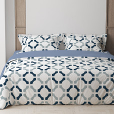 Комплект постільної білизни ТЕП "Happy Sleep" Ocean Grid, 50х70 сімейний