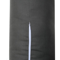 Подушка Валик з Гречаним лушпинням Homefort (сірий), 15×50 см