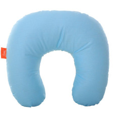 Подушка Дорожня з Гречаним лушпинням Homefort (блакитний) 30х30 см