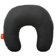 Подушка Дорожня з Гречаним лушпинням Homefort (сірий) 30х30 см