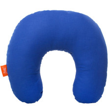 Подушка Дорожня з Гречаним лушпинням Homefort (синій) 30х30 см