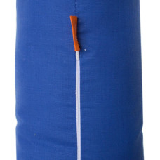 Подушка Валик з Гречаним лушпинням Homefort (синій), 15×50 см