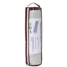 Подушка Валик з Гречаним лушпинням Homefort (молочний), 15×50 см