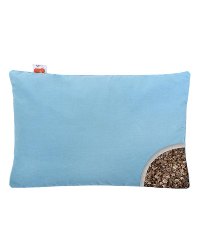 Подушка з Гречаним лушпинням Homefort «Цілюща» (блакитний)