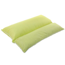 Подушка комбінована з гречаним лушпинням та холлофайбером Homefort «Гера» (салатовий)