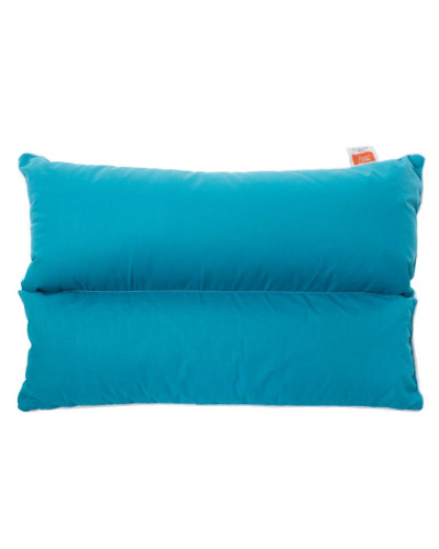 Подушка комбінована з гречаним лушпинням та холлофайбером Homefort «Гера» (бірюзовий)