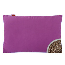 Подушка з Гречаним лушпинням Homefort «Цілюща» (пурпурний)