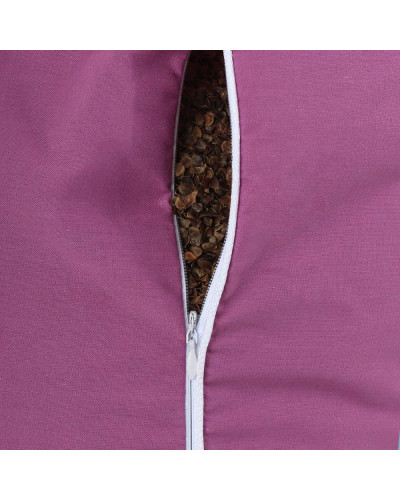 Подушка з Гречаним лушпинням Homefort «Цілюща» (пурпурний)