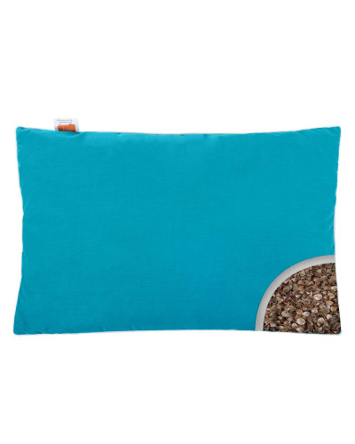 Подушка з Гречаним лушпинням Homefort «Цілюща» (бірюзовий)