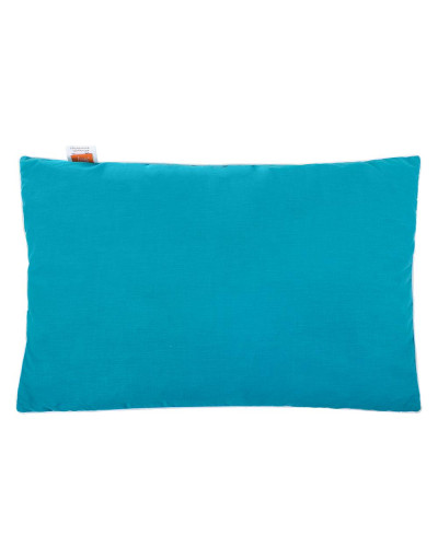 Подушка з Гречаним лушпинням Homefort «Цілюща» (бірюзовий)