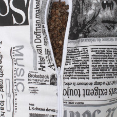 Подушка з Гречаним лушпинням Homefort «Цілюща» (газетний)