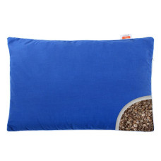 Подушка з Гречаним лушпинням Homefort «Цілюща» (синій)