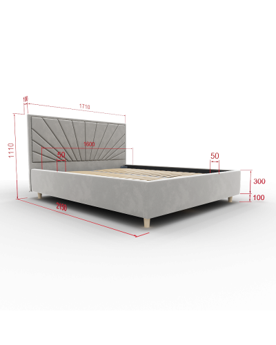 Ліжко Homefort Olivia