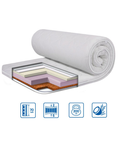 Матраци Eurosleep    ESМодель Cocos-Latex купити у Postel.biz.ua