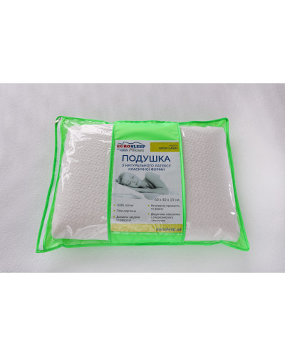 Подушки Eurosleep    ESПодушка "LATEX CLASSIC" купити у Postel.biz.ua