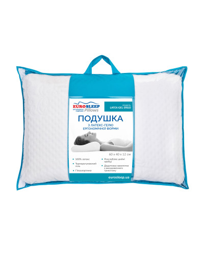 Подушки Eurosleep    ESLATEX-GEL-ERGO купити у Postel.biz.ua