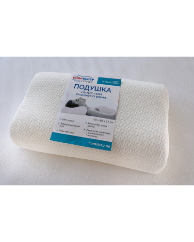 Подушки Eurosleep    ESLATEX-GEL-ERGO купити у Postel.biz.ua