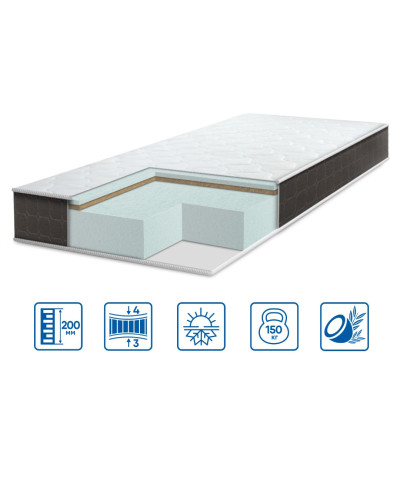 Матраци Eurosleep    ESМодель BIONIC COCOS купити у Postel.biz.ua